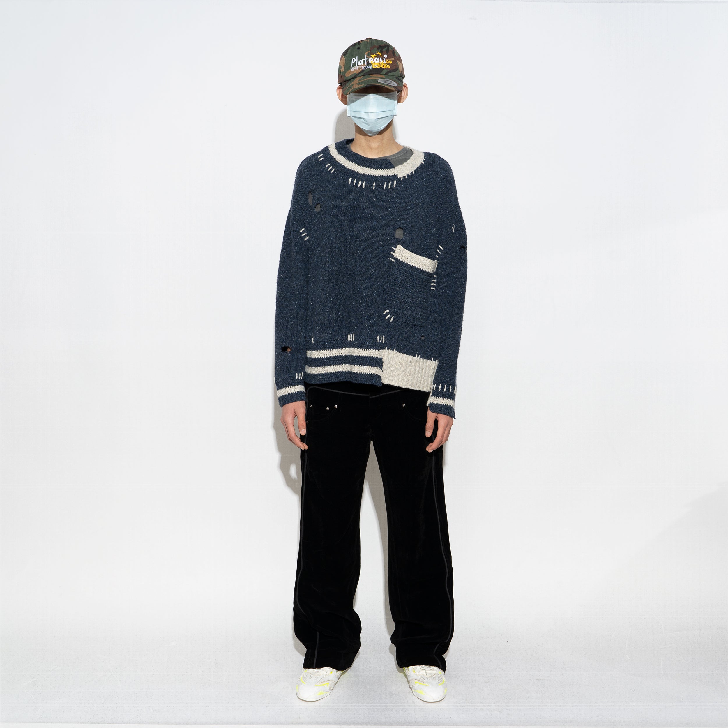 boro boro knit sweater – PLATEAU STUDIO