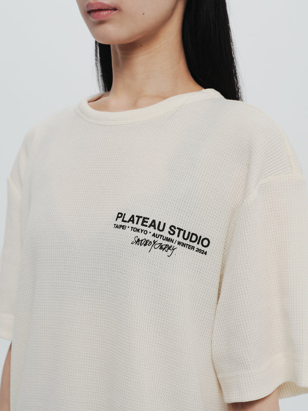 2024 Logo waffle tee