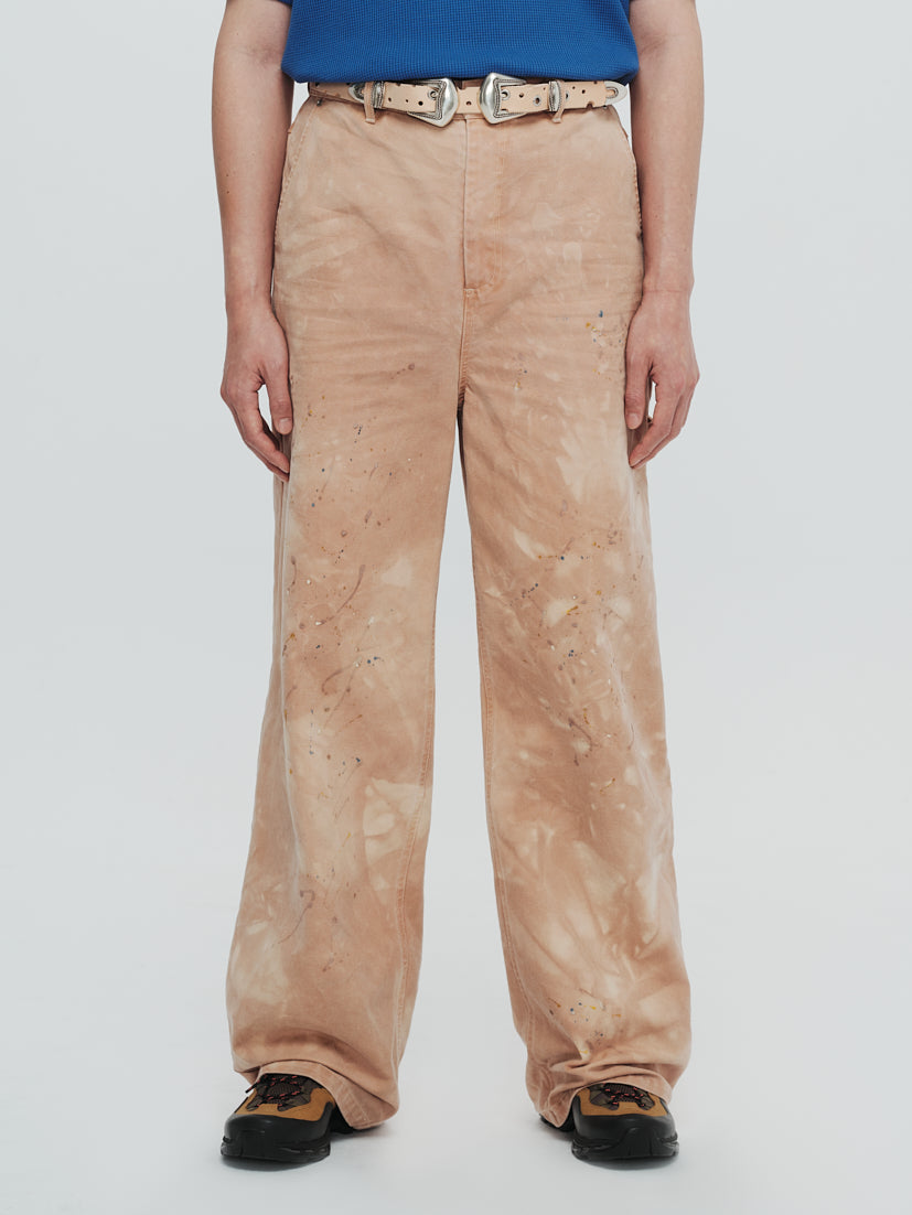 Wide leg work pants