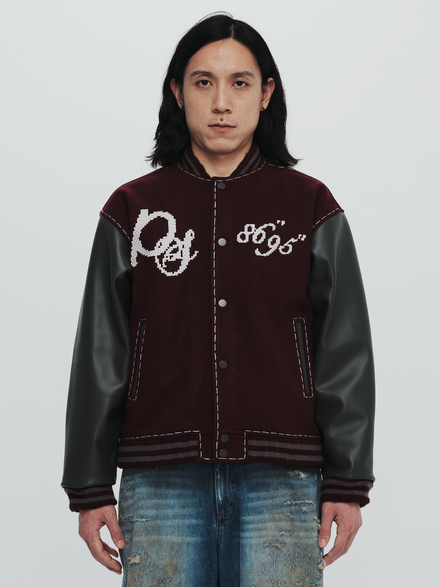 x SYU. Man varsity jacket