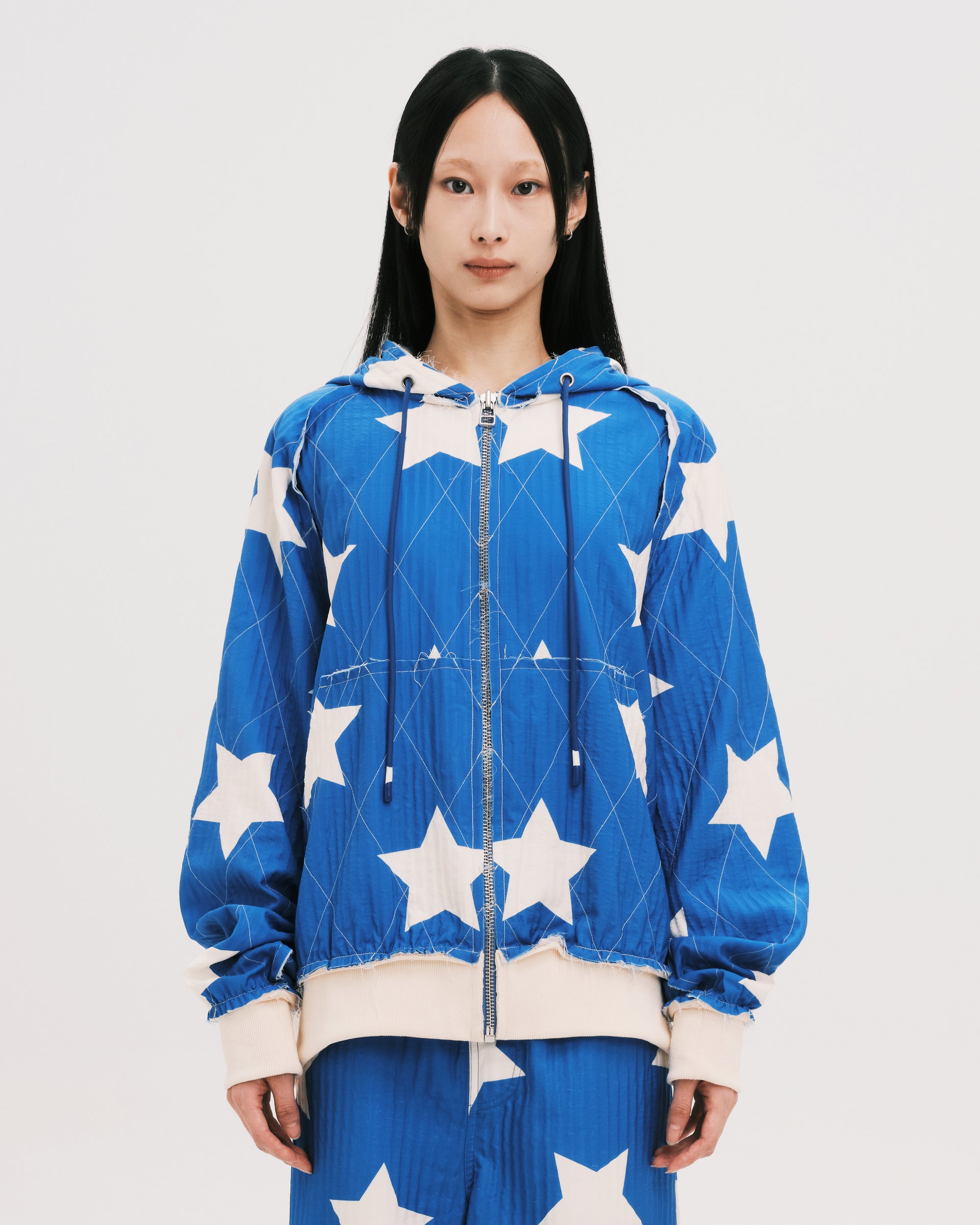 Star zip-up jacket