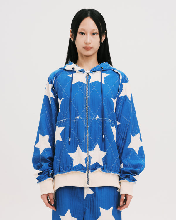 Star zip-up jacket