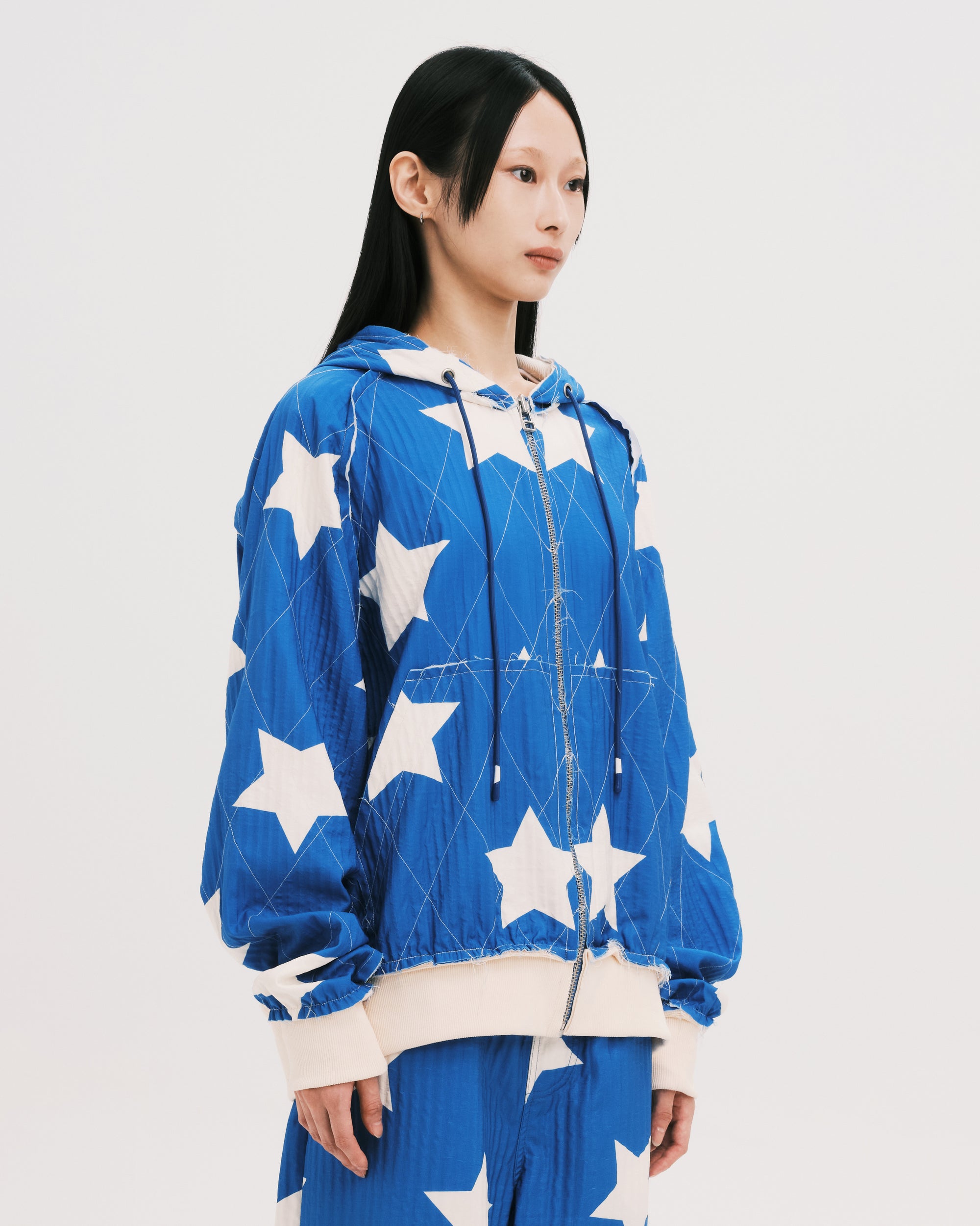 Star zip-up jacket