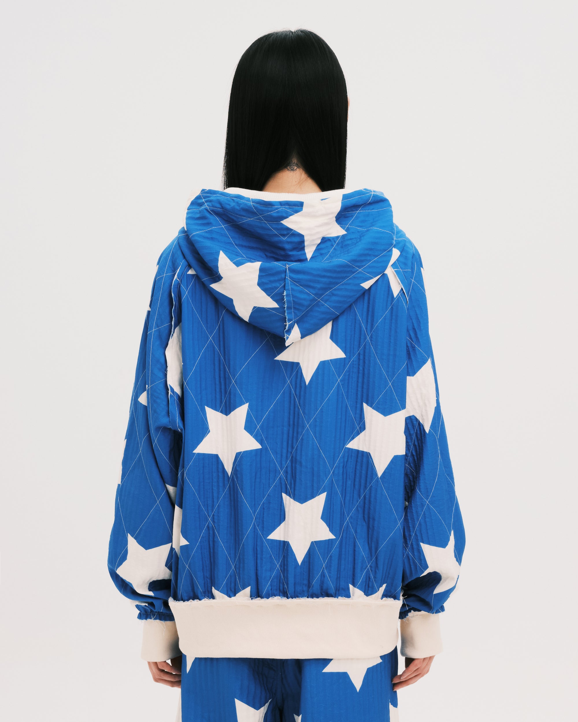 Star zip-up jacket