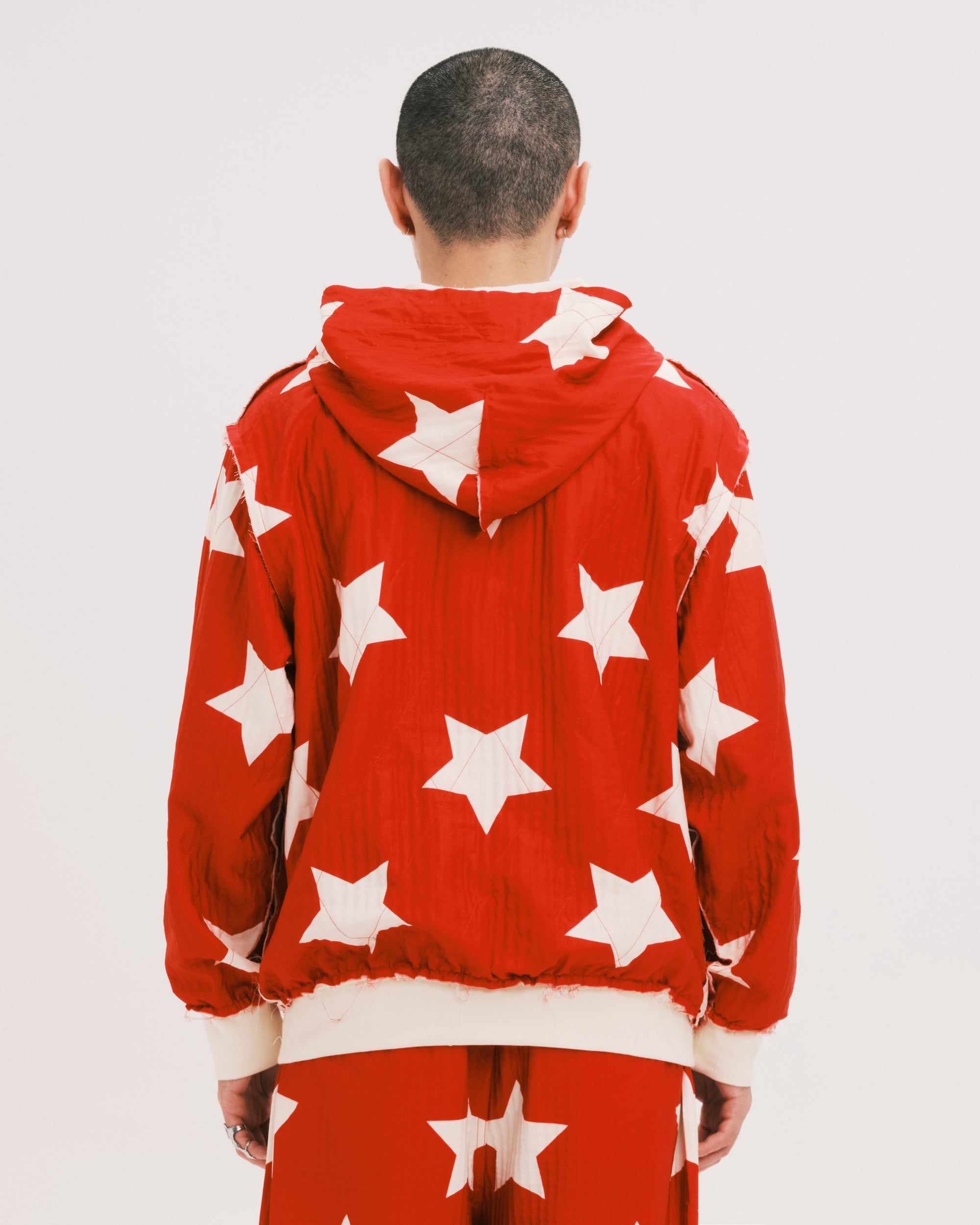 Star zip-up jacket