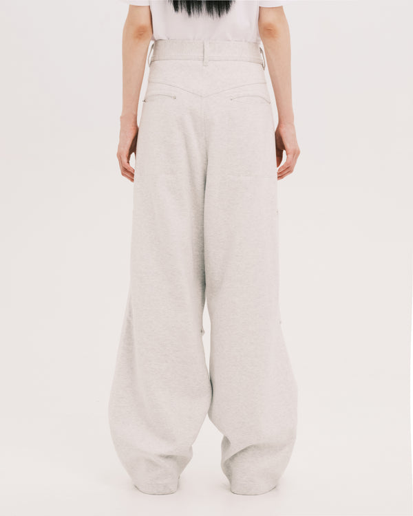 Sweat cargo pants