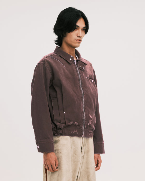 Tucked worker jacket