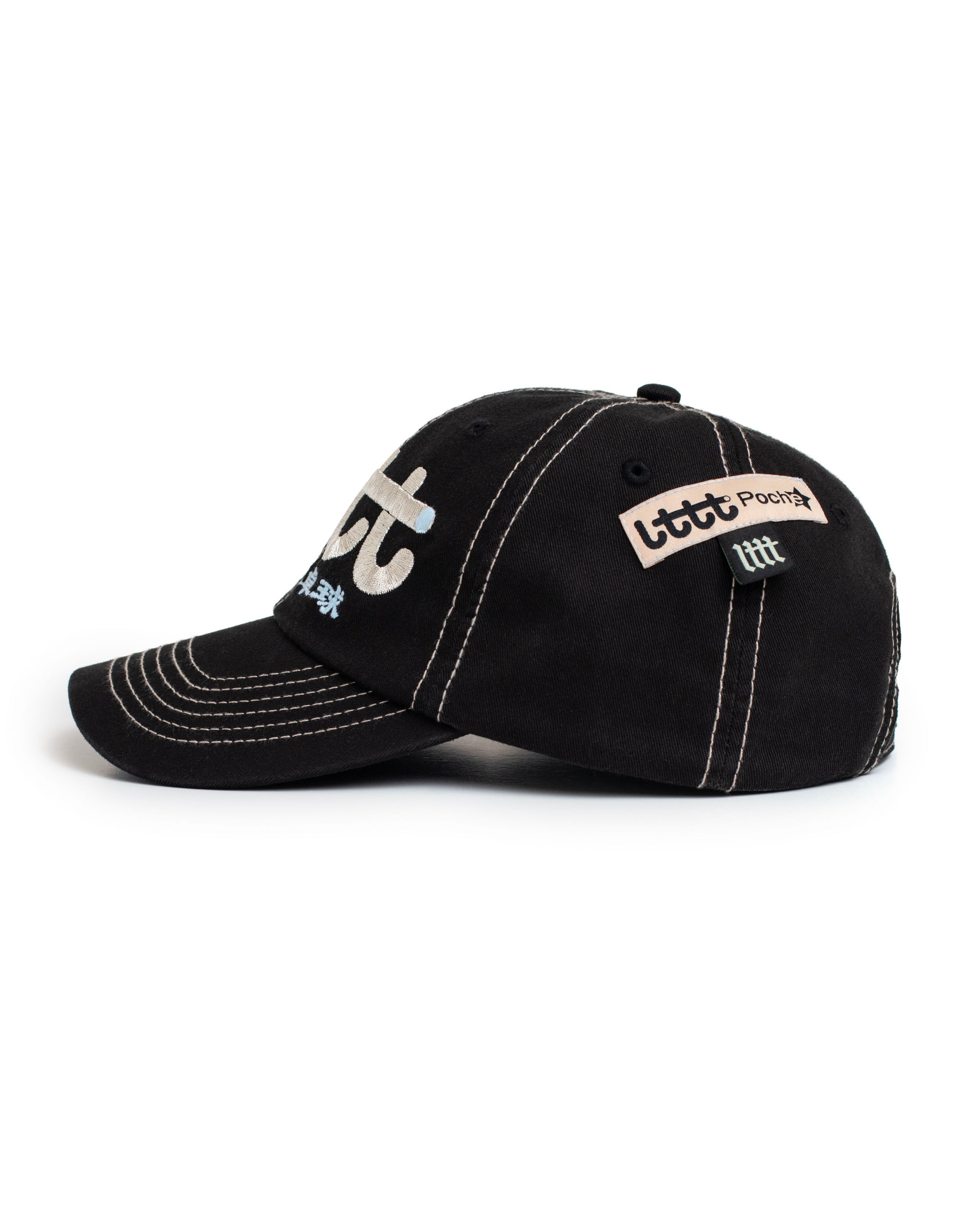 LTTT CAP BLACK METALLIC