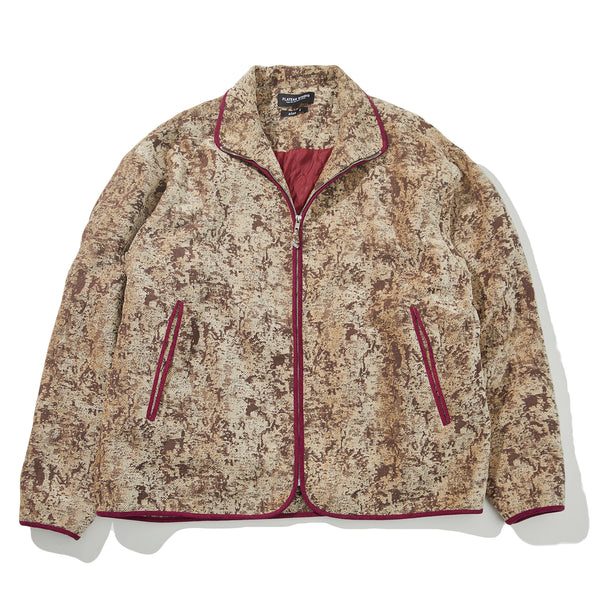 jacquard padded jacket