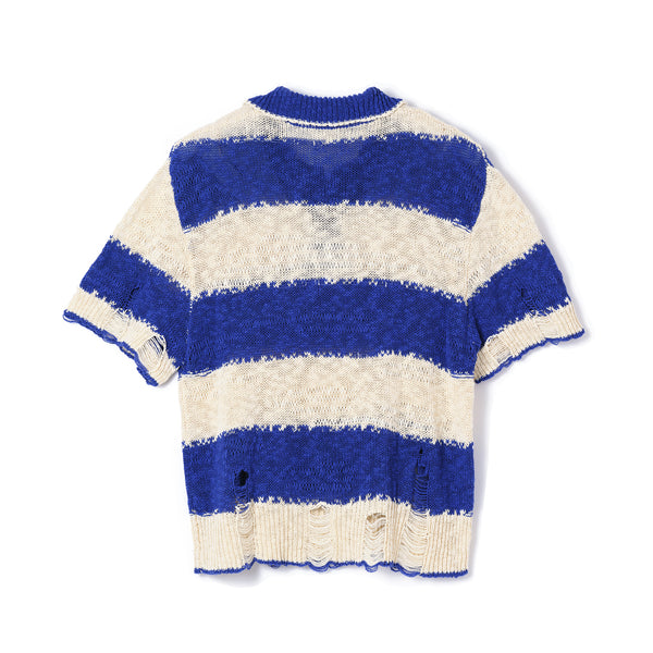 s/s knit polo