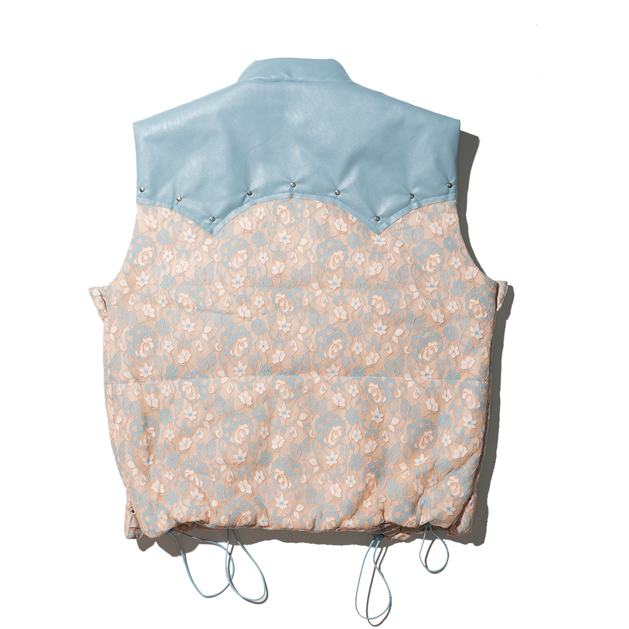 western lace padded vest – PLATEAU STUDIO